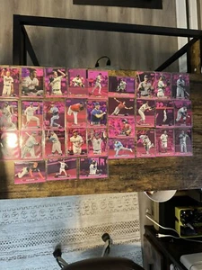 2024 Topps Stadium Club New” Baseball Pink Foil Assort Of A Lot (40) Cards ,RC - Picture 1 of 16