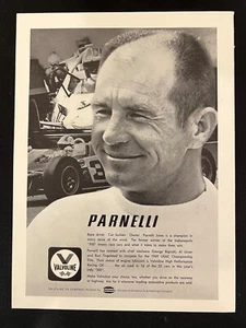 1968 Parnelli Jones Valvoline Vintage 8.5 x 11 ad ready to display - Picture 1 of 1