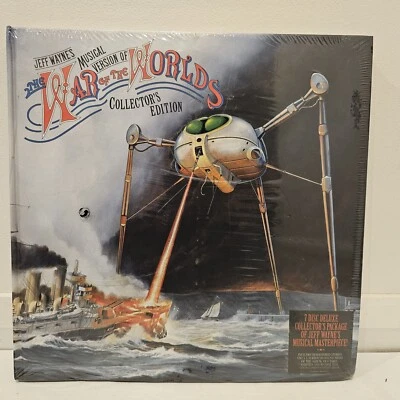 Jeff Wayne's Musical of The War of The Worlds 7 Disc Collectors Edition - Sealed - image 1 of 4
