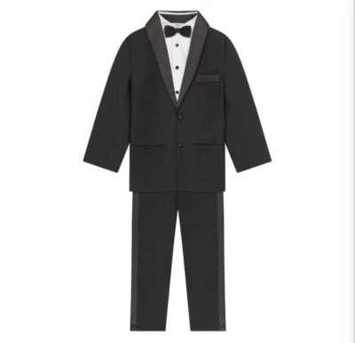 Set smoking quattro pezzi Andy & Evan Boys - 5 anni - Nuovo con etichette!! ST40138B-BKB - Immagine 1 di 4