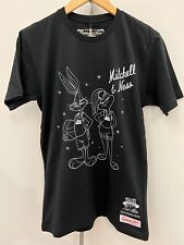 Space Jam Neon Black T-Shirt by Mitchell & Ness