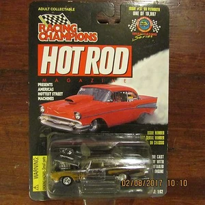 RACING CHAMPIONS 68 PLYMOUTH GTO HOT ROD MAGAZINE - Picture 1 of 4
