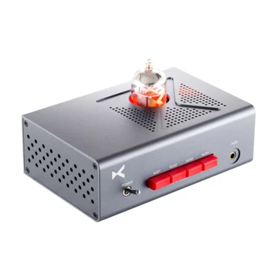 New MT-603 12AU7 Tube Multiple Pre-Amp 4Audio Input One Audio Output Amplifier - Image 1 of 4