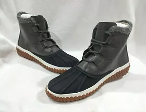 Stivali anatra da donna Skechers Jagged Pond neri/carbone taglia 7/8/9/11 167286/BKCC - Foto 1 di 6