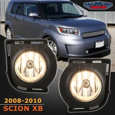 para 2008-2010 Para Scion xB Lente Transparente Lámpara Antiniebla + Cableado + Kit de Interruptor con Bombilla Foto 1 de 4