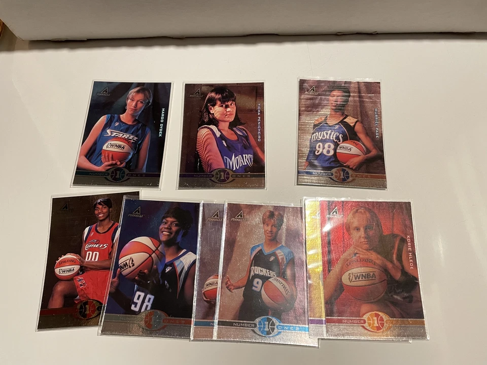 1998 Pinnacle WNBA Number Ones Insert Complete Set 9 Cards Tough Set to Find - Image 1 of 1