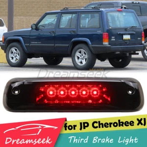 LED Third Brake Light for Jeep Cherokee XJ 1997-01 3rd Rear Stop Tail Lamp Smoke - Picture 1 of 12