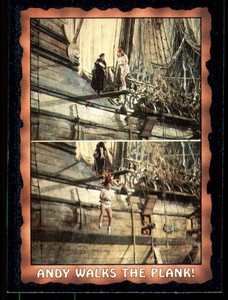 1985 Topps The Goonies B Andy Walks the Plank ! #55