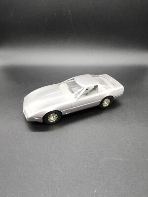 AMT ERTL 1984 CHEVROLET CORVETTE  SILVER DEALER PROMO BOX 11 - Image 1 of 4