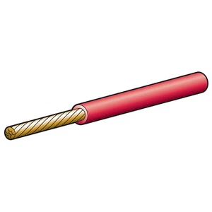 Narva 5813-30RD Single Core Cable RED 3mm 10 Amp - 1 Meter Length - Bild 1 von 1