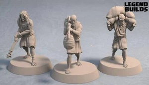 Farmers - Tribes | DnD Miniatures | Gioco da tavolo | Miniatura da tavolo | - Foto 1 di 4