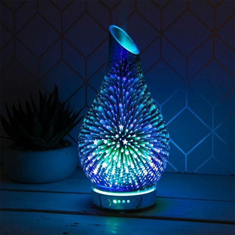 Ultrasonic Colour Changing Stars Humidifier Diffuser - Image 1 of 1