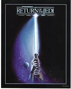 Póster mini película de Star Wars El Retorno del Jedi 8x10 episodio VI ROTJ - Imagen 1 de 1