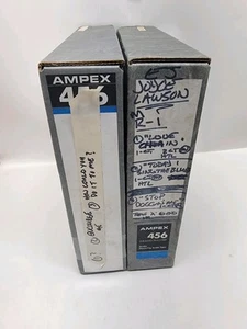Ampex 456 grand master 2" Tape 10.5 Reel Garland GREEN" metal Reels Lot Of 2 #28 - Picture 1 of 14