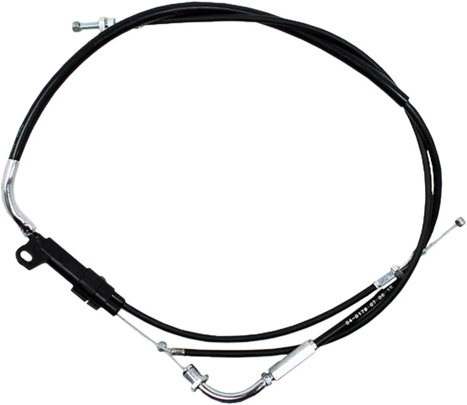 Cable de tracción del acelerador de vinilo negro MOTION PRO * Se adapta a Suzuki VS1400GLP Intruder Foto 1 de 1