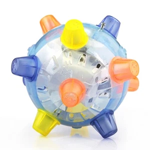  Flashing Bouncing Balls Toy Light up Spinning Bouncy Children's Jumping Toys - Picture 1 of 11