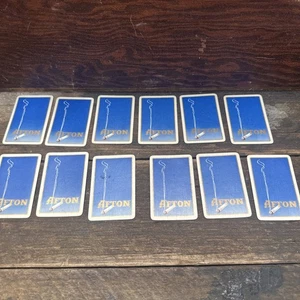 AFTON Cigarette Playing Cards X 12 Vintage  - Picture 1 of 6