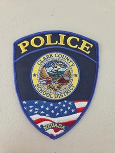 CLARK COUNTY NEVADA SCHOOL DISTRICT POLICE PATCH - Picture 1 of 6