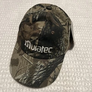 Muratec Camouflage Hat Cap Strap Back Canvas Stitch Adult Embroidered Camo NWT - Picture 1 of 8