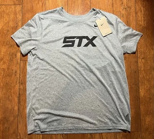 Nike STX Damen Dri Fit T-Shirt Large Neu Mit Etikett Lacrosse Grau - Bild 1 von 4