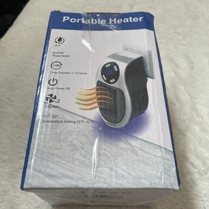 NEW 500w Smart electric heater fan heater wall outlet space heater as seen on TV - Picture 1 of 4