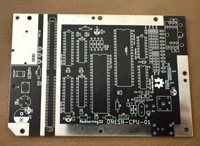 REDHERRING32 OpenTendo Nintendo NES 101 Top Loader Black PCB Only (HASL)