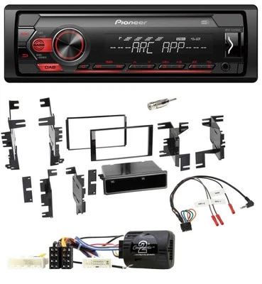 Pioneer DAB 1DIN MP3 Lenkrad USB Autoradio für Nissan Cube ab 2009 Frontier ab 2 - Bild 1 von 4