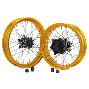 19" & 17" Front Rear Spoked Wheels Casting Hubs Rims Set for BMW G310GS G310 GS - Picture 1 of 10