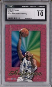 1995-96 Hoops SkyView #SV7 Anfernee Hardaway CGC 10 - Picture 1 of 2