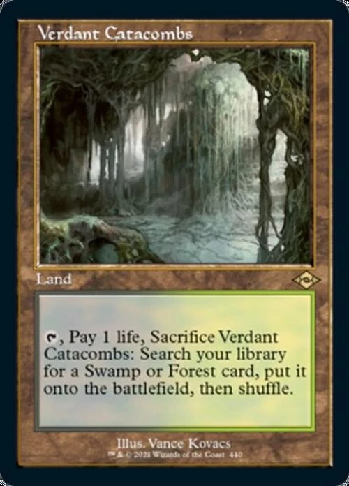 Verdant Catacombs (Retro Frame) - Light Play MTG Modern Horizons 2 - Image 1 of 1
