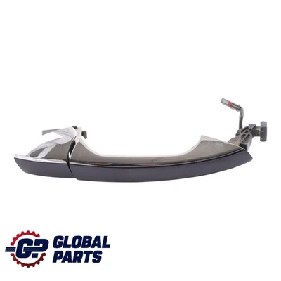 Door Handle Mercedes W221 Rear Right O/S Keyless Go Tanzanite Blue - 359 - Image 1 of 4