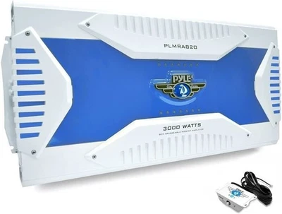 Pyle Hydra Marine Amplifier- Upgraded Elite Series 3000 Watt 8 Channel, MOSFET - Image 1 of 4