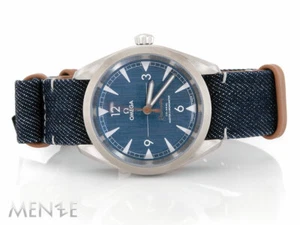 NUEVO - Omega Seamaster Railmaster 220.12.40.20.03.001 Vaqueros Acero B+P (13292) - Imagen 1 de 9