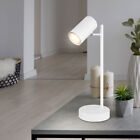 Lampe De Bureau Table Accumulateur Luminaire Spot Mobile Métal Blanc 1X Gu10