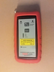 Thorlabs HLS635 Handlaserquelle 635nm 5mW mit Gummiverhaltung, UNGETESTET - Bild 1 von 8