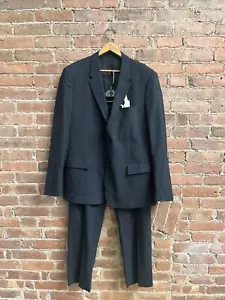 Jil Sander Men's Suit Size 54 IT, Navy Blue Wool Stretch, Italy - Picture 1 of 16
