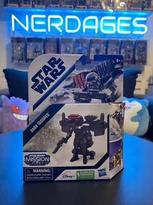 Figura de acción Star Wars Mission Fleet Gear Class Dark Trooper 2 1/2 pulgadas Foto 1 de 4