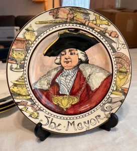 The Mayor Professionals Tc Series by Royal Doulton Plate D6283 Antique - Picture 1 of 4