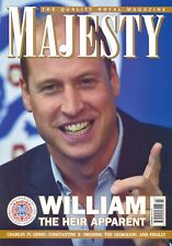 UK Majesty Magazine, Prince William & Harry, King Charles, Camilla, March 2023