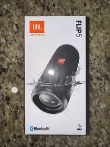 JBL Flip 5 Portable Waterproof Speaker - Midnight Black - Picture 1 of 5