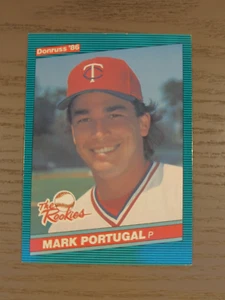 Mark Portugal - Die Rookies - 1986 Donruss #44 - Cincinnati Reds - Bild 1 von 2