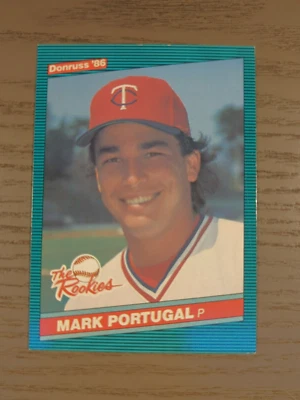 Mark Portugal - The Rookies - 1986 Donruss #44 - Cincinnati Reds - Image 1 of 2