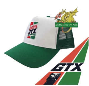 Castrol Classic Oil GTX Truckers Cap Vintage Retro Style STR659G One Size - Picture 1 of 2
