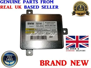 GENUINE Xenon Headlight Ballast Control Unit Module 63117237647 7237647 For BMW - Picture 1 of 9