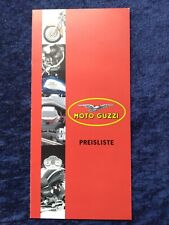 Moto Guzzi Preisliste 2000, Nevada, California, Quota, Centauro, Sport