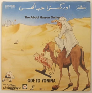 THE ABDUL HASSAN ORCHESTRA - DOWN ISTANBUL / ODE TO YONINA - GERMAN 7" SINGLE PS - Picture 1 of 4