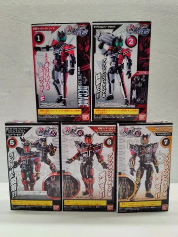 Bandai SO-DO RIDE 10 & PLUS Kamen Rider  Zi-o Total 3 Figures & option Parts Set Cover