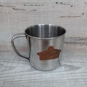 COLEMAN COFFEE CUP Mug CAMPING “The Sunshine of The Night” VINTAGE Stainless