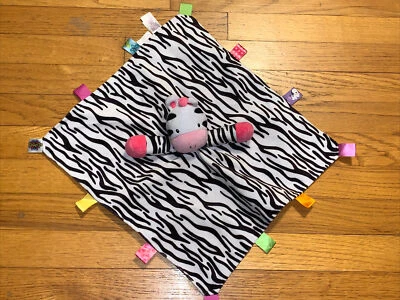 Cobertor/amor de segurança Taggies Zebra - Imagem 1 de 3