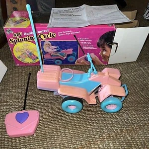 1995 Meritus Girl Friends Radio Control ATV Spinning Cycle Barbie size w/Box - Picture 1 of 4